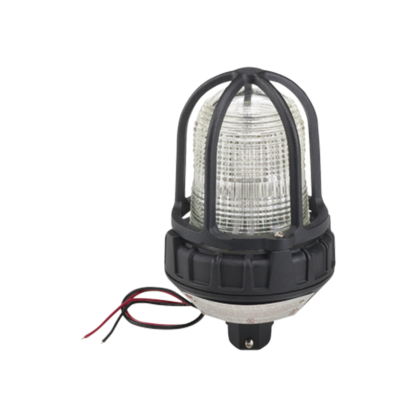 Luz estroboscópica para ubicaciones peligrosas, montaje tipo tubo, 12-24 VCD, Color Claro