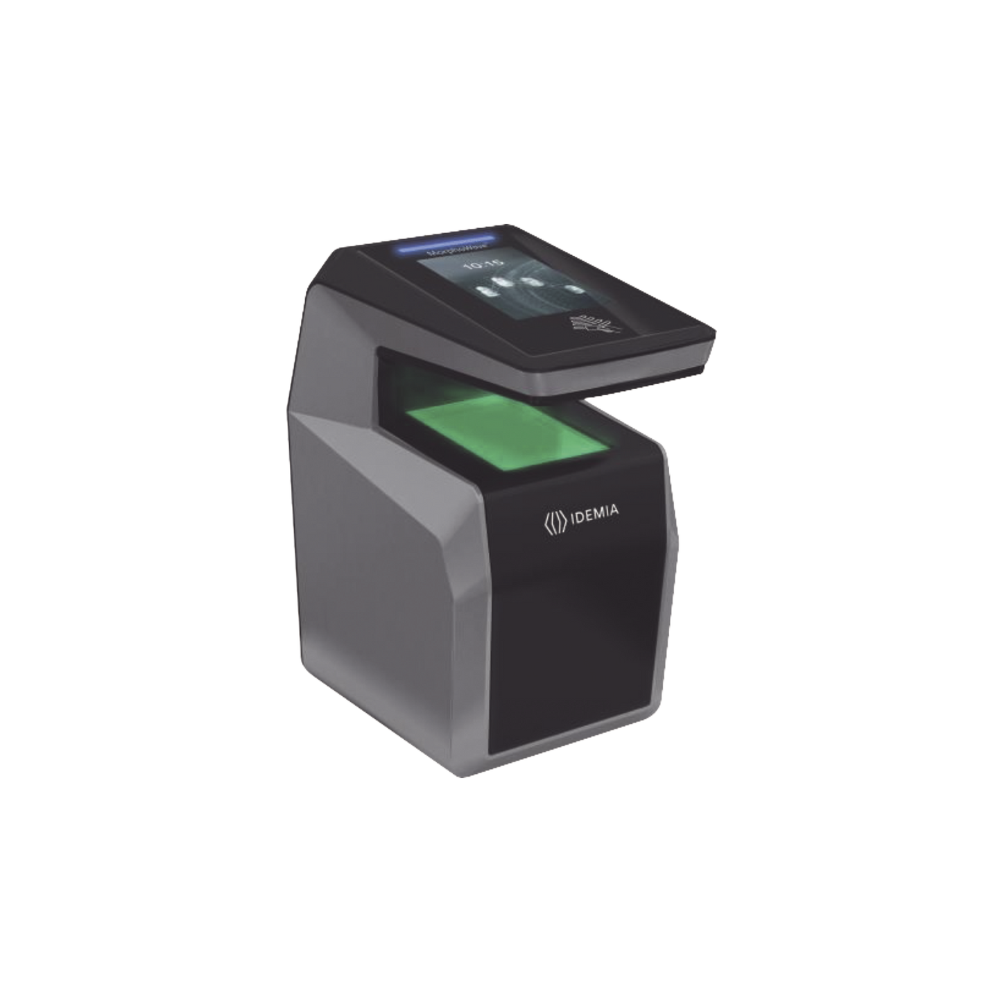 Lector de huella MorphoWave Compact / lector Multiformato MIFare, DESFire, Prox HID, ICLASS/ QR/ IP65 / PoE