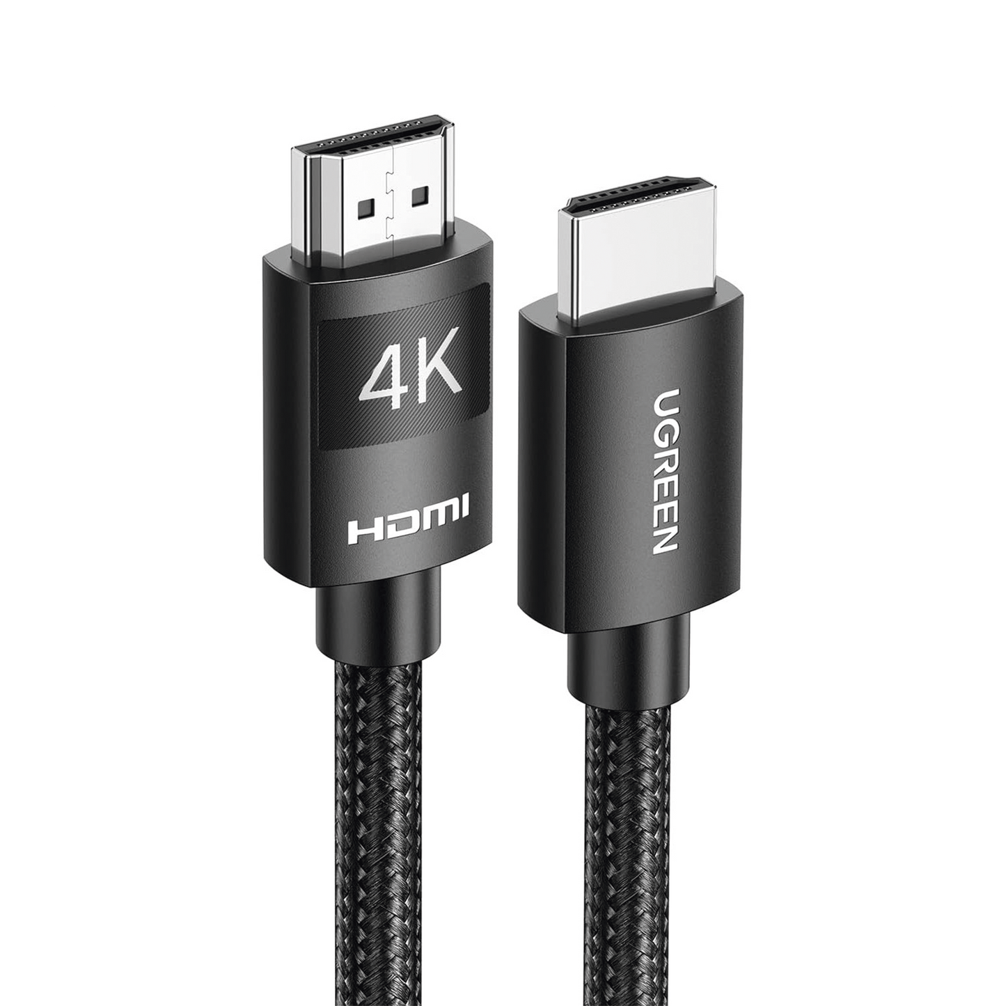 Cable HDMI 2.0 de Nylon Trenzado | 2 Metros (6.56 Pies) | 4K@60Hz | ARC | Dolby ATMOS | True HD | TMDS | HDR | 3D Inversivo | 18Gbps | 3 Capas de Protecci�n + 4 de Blindaje | Niquelado | Carcasa de Aluminio