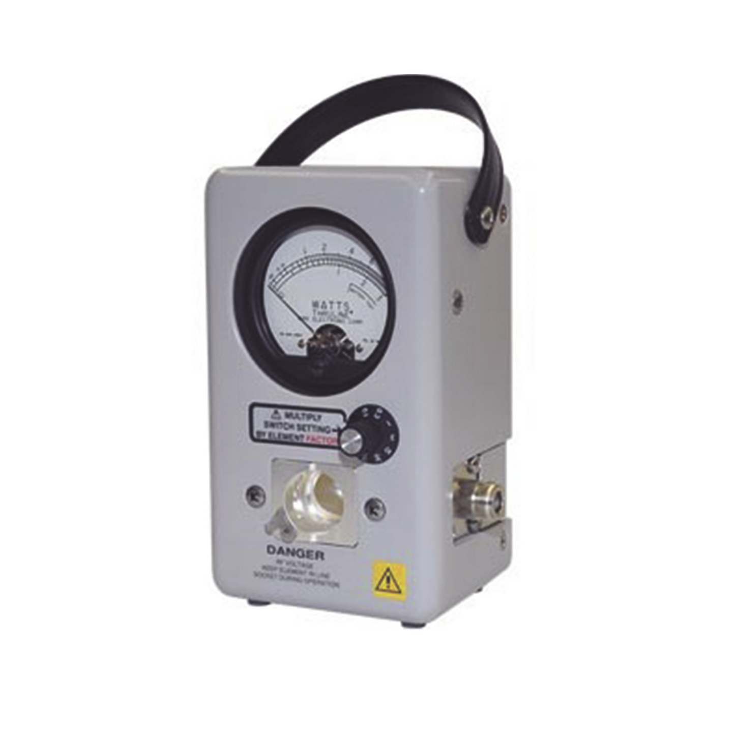 Wattmetro de RF de Potencia Múltiple, 300 mW-1 kW o 2 W-10 kW, / 200 kHz-2.3 GHz, N Hembras.
