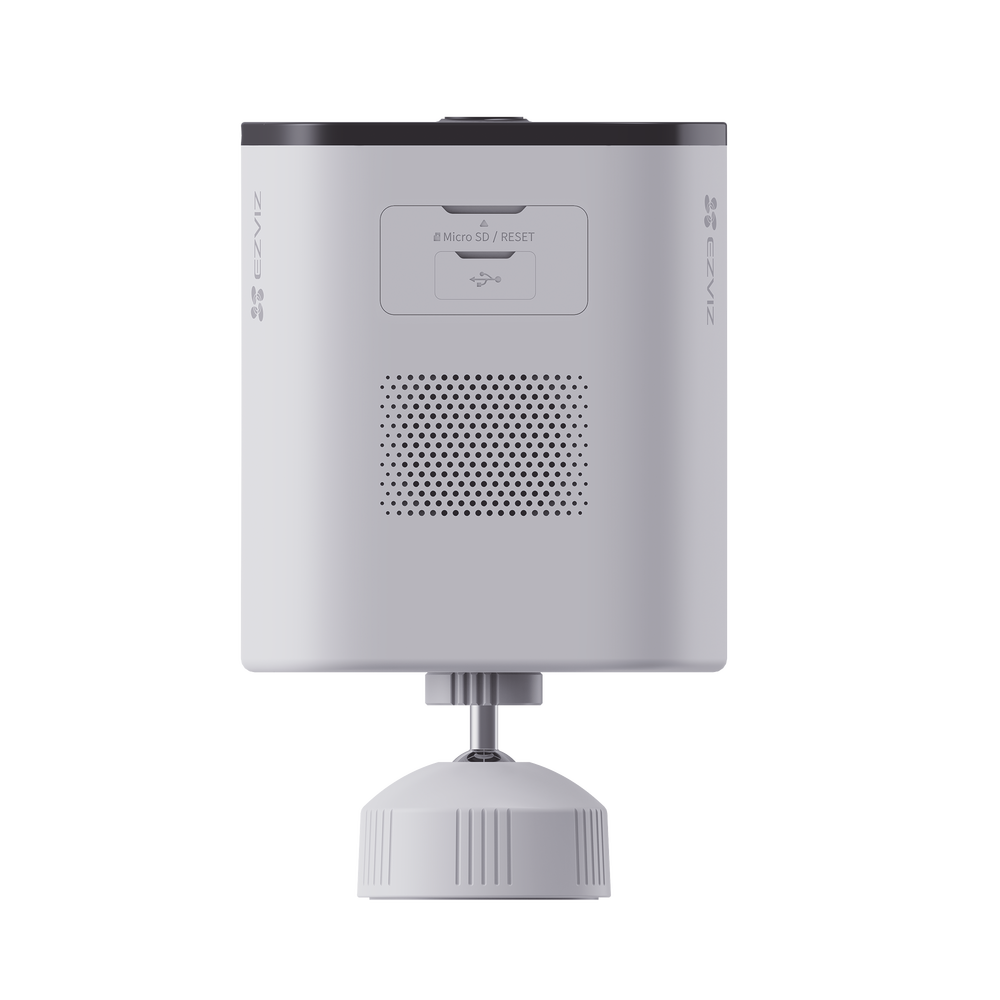Camara de Bateria con Panel Solar Integrado / 4K Resolucion / WI-FI 6 / Vision Nocturna / Detección Humana y de Vehiculos / Batería de 10400 MAH / IP65