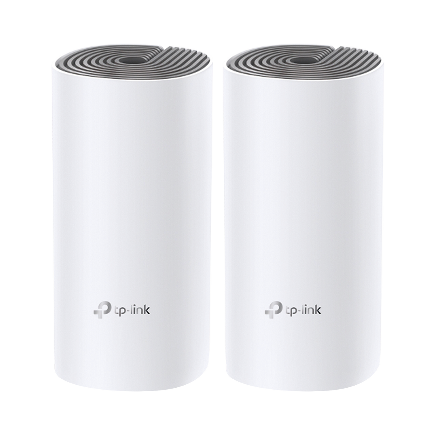 Kit de Router inalámbrico mesh Deco E4 para Hogar / Doble banda AC 1200 / 2 puertos 10/100 Mbps / Compatible con amazon alexa.