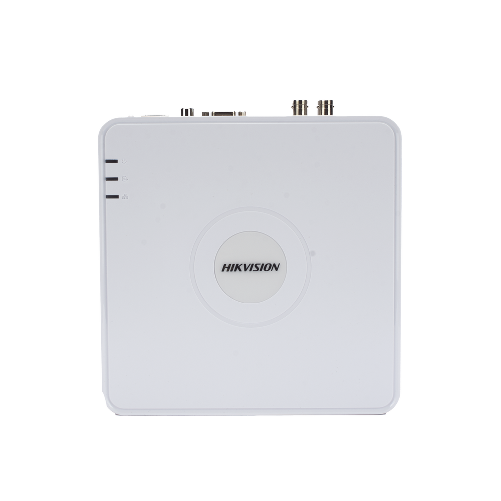 DVR 4 Canales TurboHD + 1 Canal IP / 2 Megapixel (1080p) Lite / Acusense Lite (Busqueda Inteligente Personas Vehiculos) / Audio por Coaxitron / 1 Bahia de Disco Duro / H.265+ / Salida de Vídeo Full HD