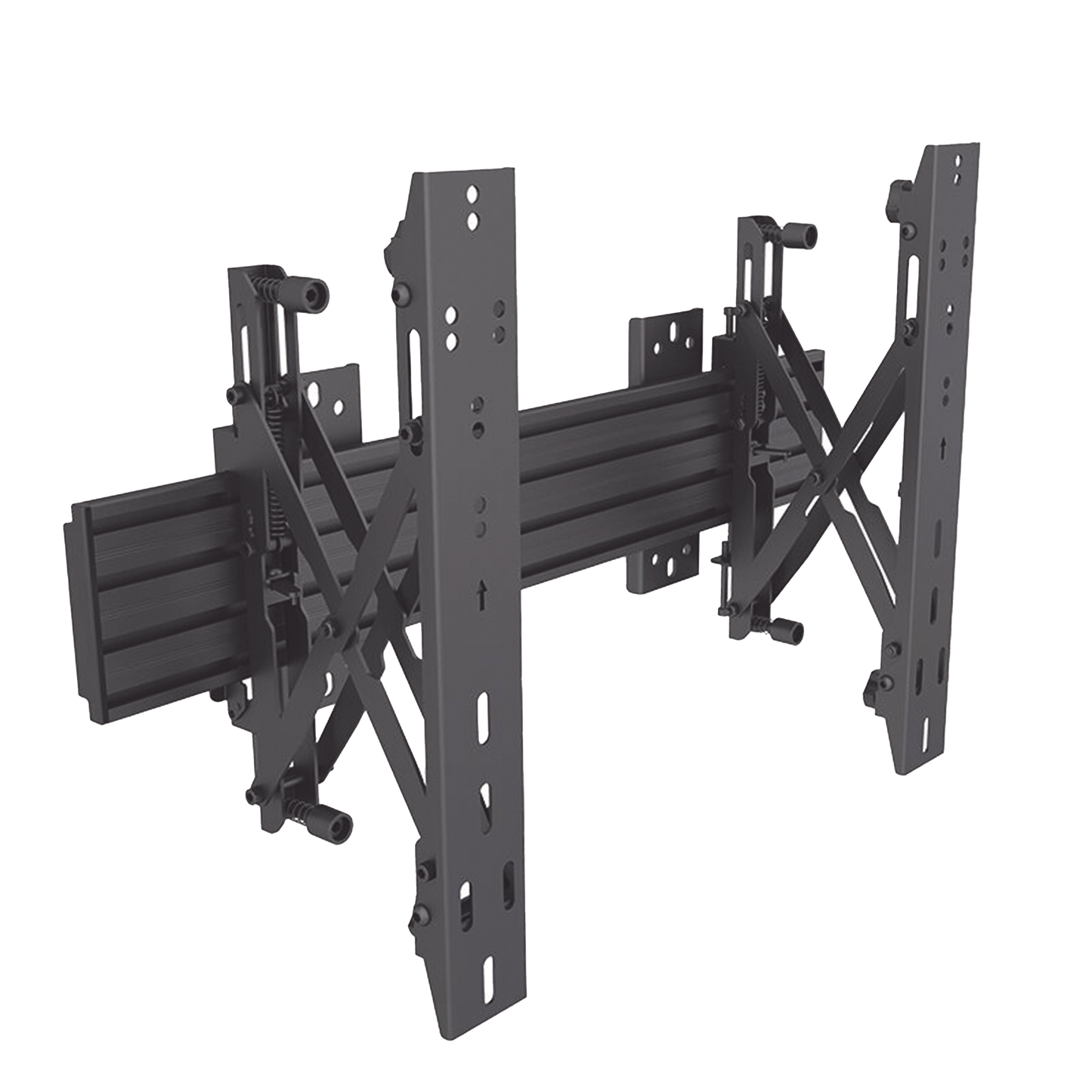 Montaje de Pared Push in - Pop out para Videowall| VESA 600 x 400| Para Pantallas de 37" a 75" | Capacidad Maxima de Carga 30 Kg