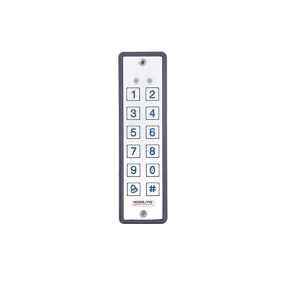 Lector ultra delgado de proximidad con teclado, capacidad de lectura de tarjetas de proximidad de 125 Khz (tipo EM y HID)