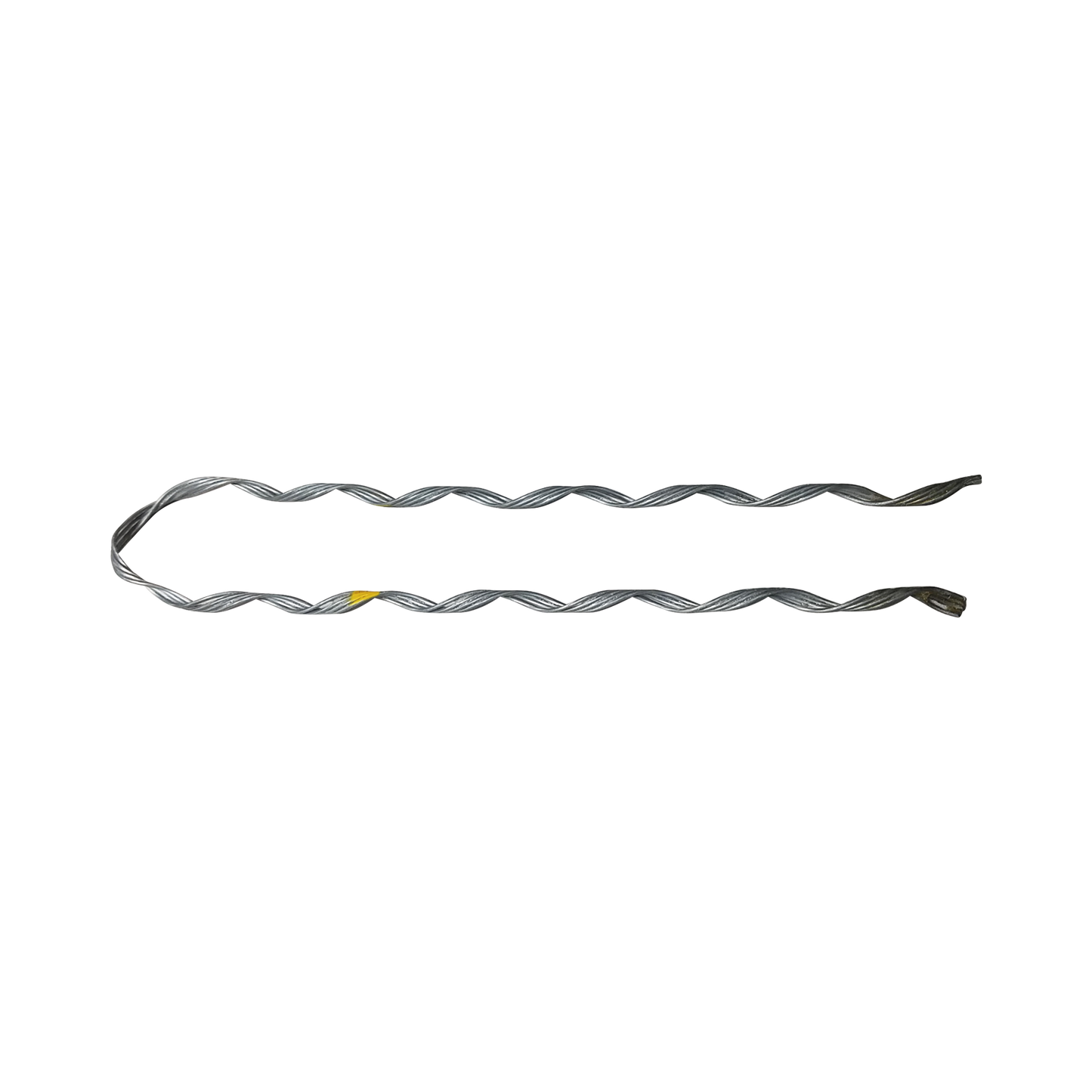 Remate Preformado de Acero Galvanizado para fibra Mini-ADSS, Diámetros 6-7 mm (Estructura de 4 hilos)