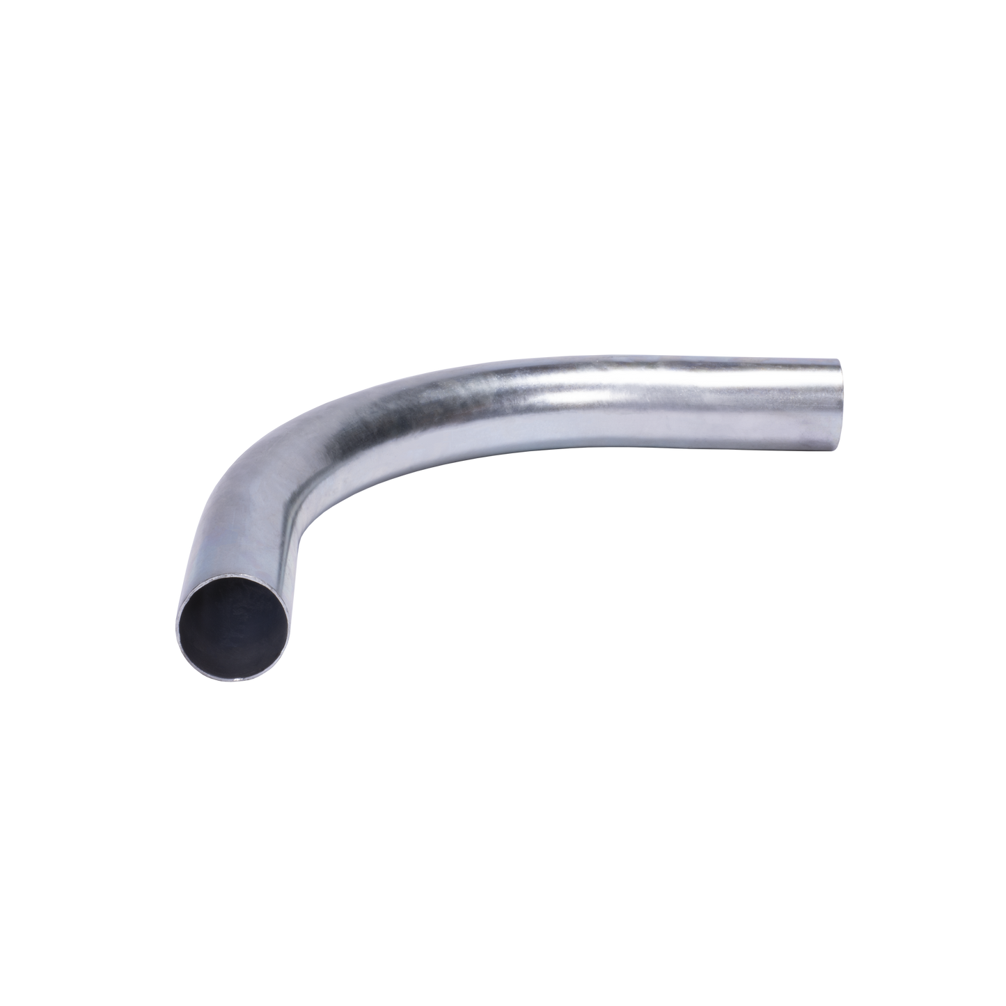 Curva/Codo de 90° de 1" (25mm) pared delgada galvanizado etiqueta verde