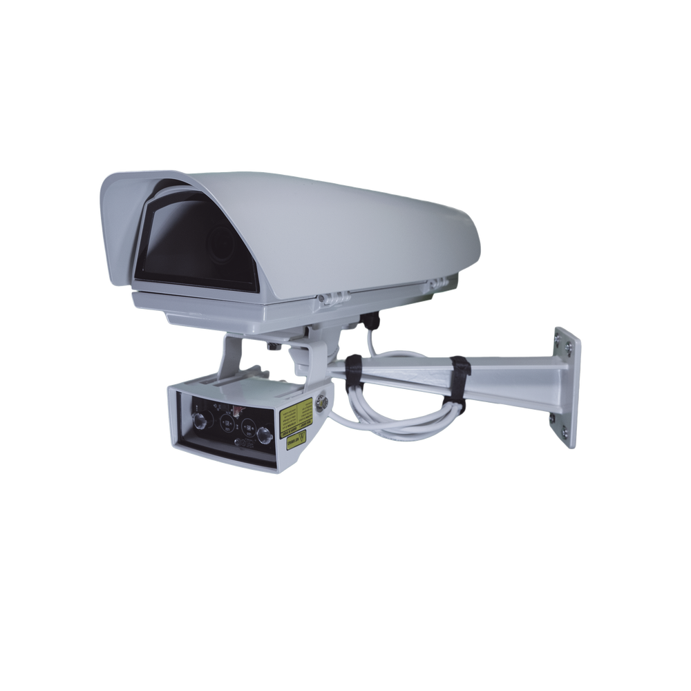 Camara LPR IP 4K con IA / P-Iris / WDR 120dB / H.265 / Captura de LPR hasta 10,000 imagenes / Protección IP67