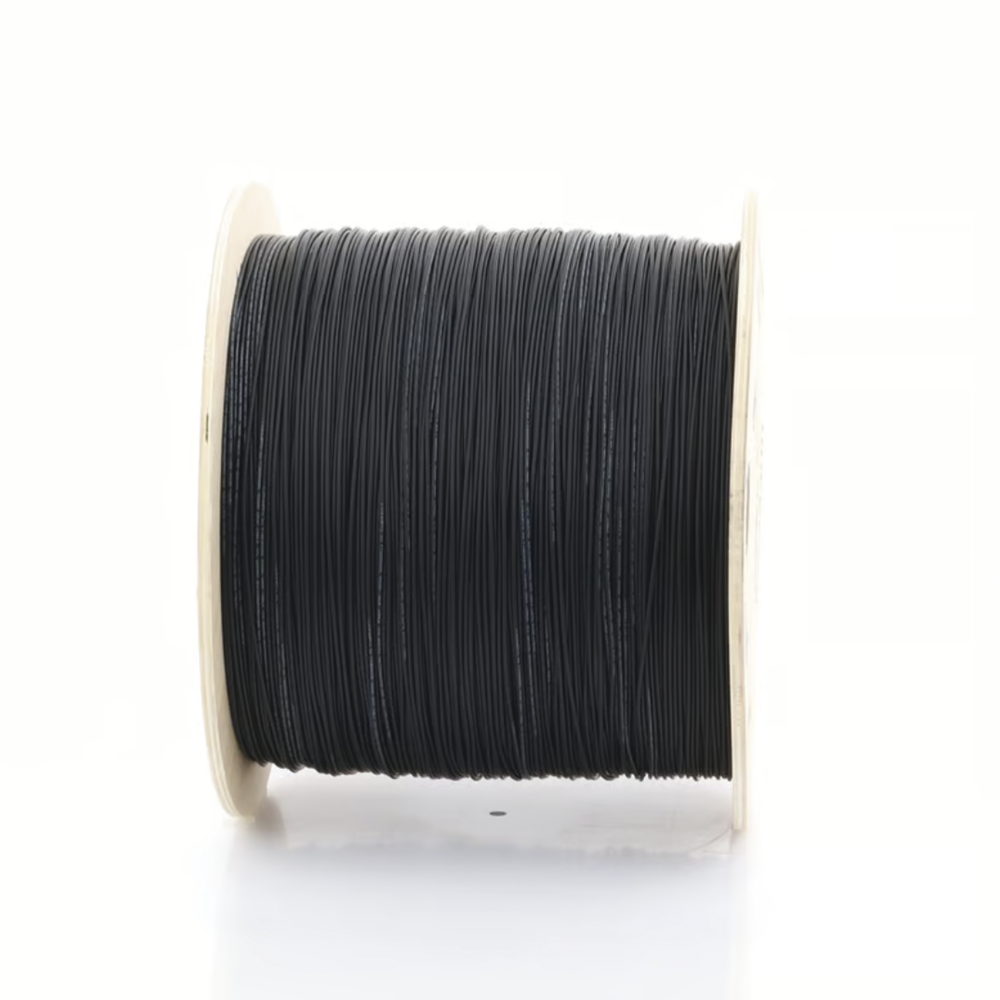 Carrete de 2 km de Fibra �ptica A�rea Tipo Drop Redonda (Figura 0) G.657A2, Monomodo, 1 Hilo, Forro de 3 mm