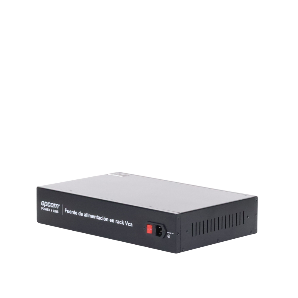 Fuente 24 Vca / Industrial / Tipo RACK / 20 Amperes / 16 salidas / 1.25 Amperes por salida administrada / 2.5 Amperes por salida máxima