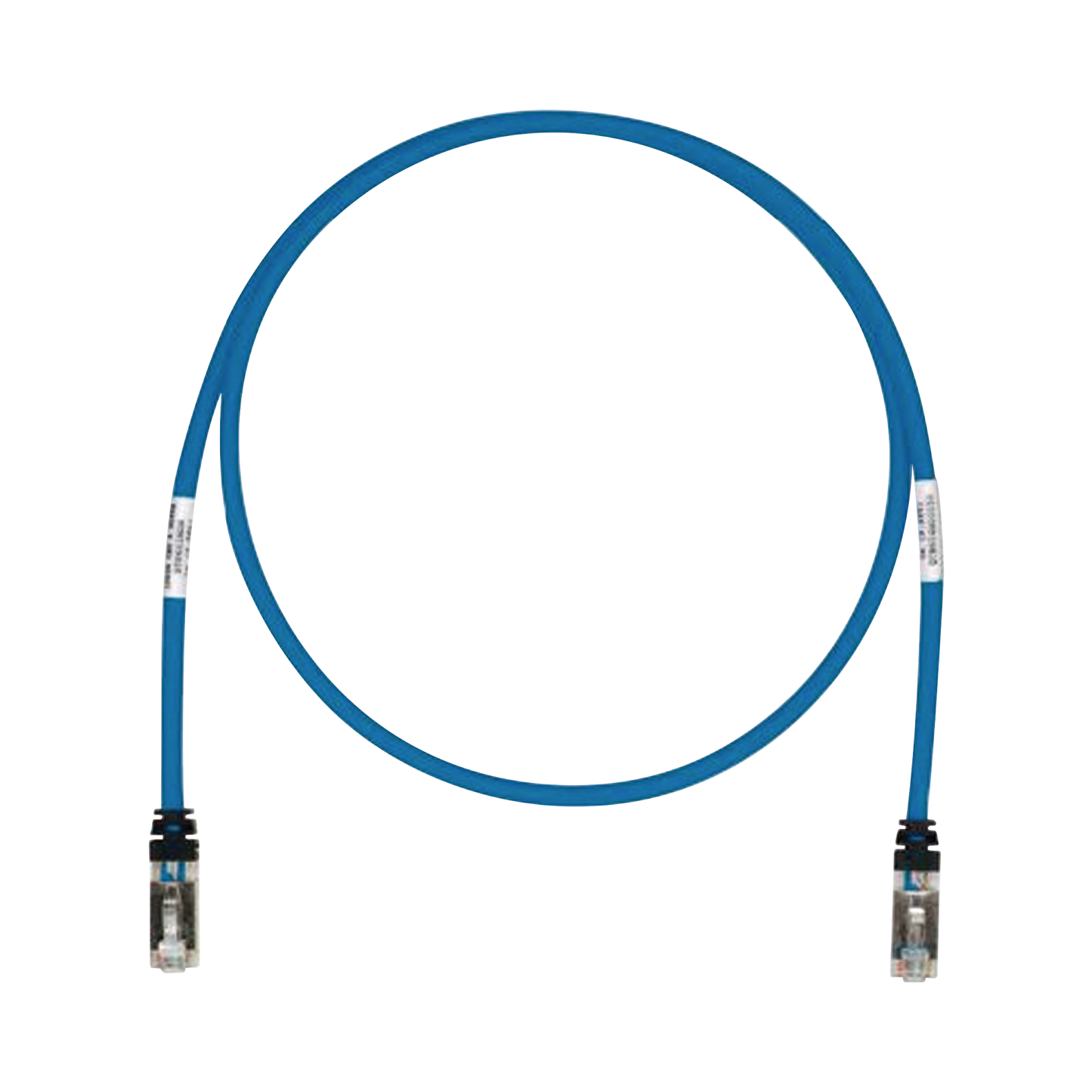 Patch Cord Cat6A, Blindado S/FTP, CM/LS0H, 10ft, Color Azul