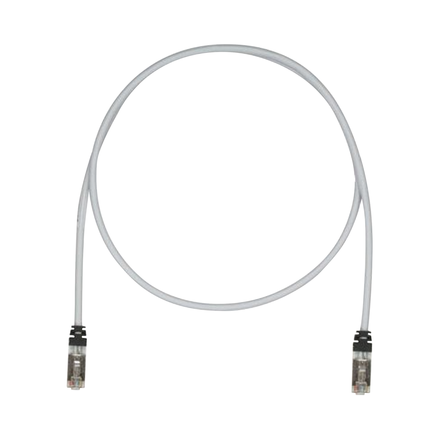Patch Cord Cat6A, Blindado S/FTP, CM/LS0H, 15ft, Color Gris