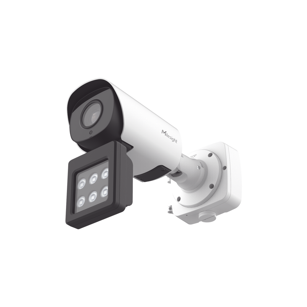 Cámara Bullet Inteligente con IA, Luz Suplementaria y Reconocimiento Vehicular para Monitoreo de Tráfico