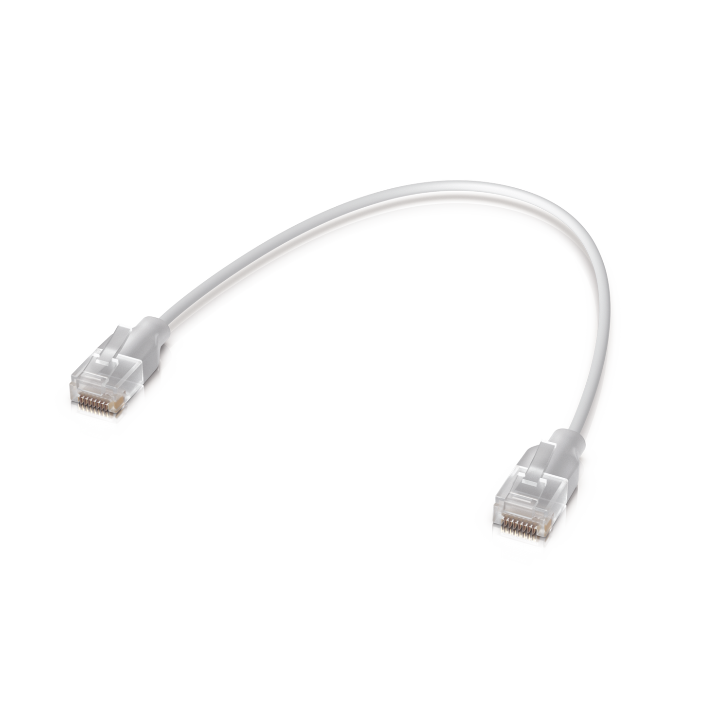 Pack de 24 Patchcords UniFi Etherlighting™ de 15 cm, hasta 10G / Soporta hasta PoE+++ / Conector RJ45 transparente para mejores efectos de luz con Switches USW PRO MAX
