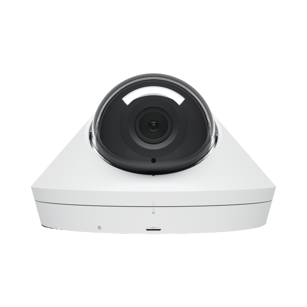 UniFi Protect Cámara G5 Dome para interior/exterior / 2K (4MPX), ángulo 102.4°, visión nocturna IR hasta 9 mts / detecciones inteligentes / audio bidireccional / resistente a la intemperie IPx4 / antivandálica IX08