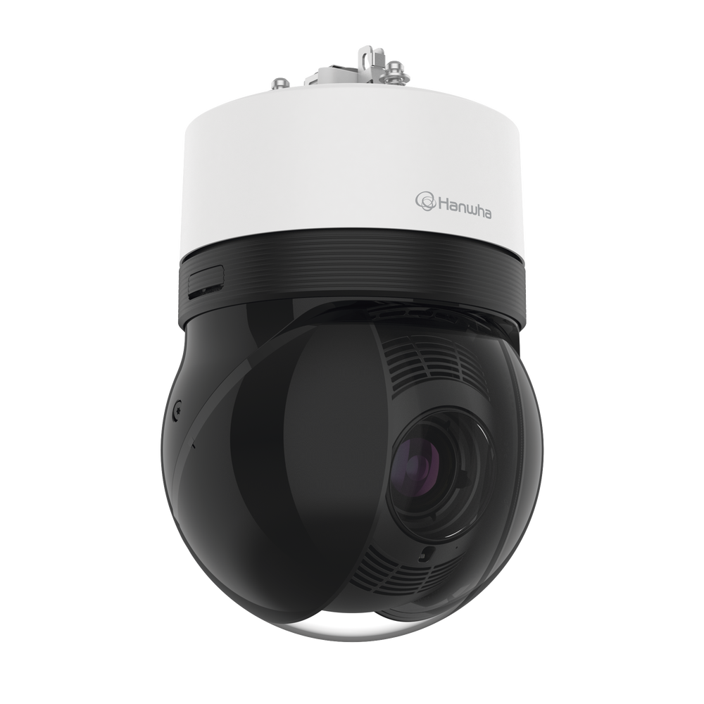 Domo IP PTZ 4MP Antivandálico / 31X Zoom Óptico / IR 300m / WDR 150DB / Auto Tracking / Video Analíticos / H.265 & WiseStream II