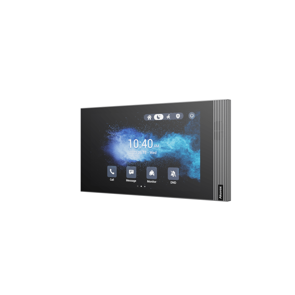 MONITOR LINUX / POE / WIFI 6 / 7 PULGADAS TÁCTIL / 8 ENTRADAS DE ALARMA / SIP