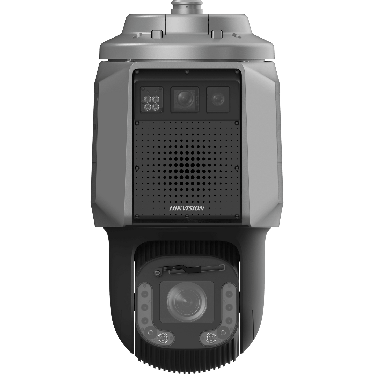 Cámara PTZ con Radar Triple Cámara Integrada / Detección de Intrusión por Radar / Rango de Detección 500 m / 32x Zoom Óptico / IP67