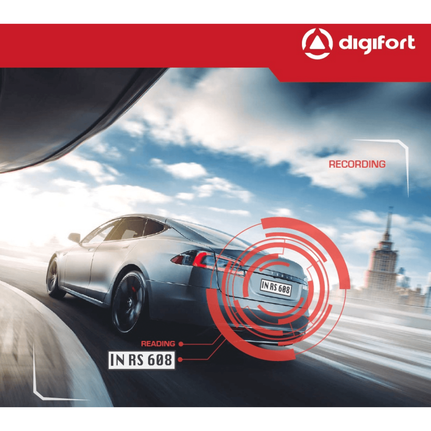 SISTEMA DE RECONOCIMIENTO DE MATRICULAS LPR DIGIFORT 16 CORE