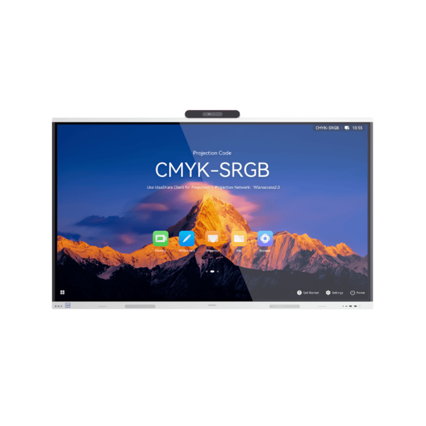 Pantalla Interactiva IdeaHub S3 para Colaboración Inteligente / 75” / Doble Cámara 4K / Harmony OS / Wi-Fi 6 / 24 Micrófonos / BYOM / Enfoque Automático / Baffle acústico / Gestión desde la nube