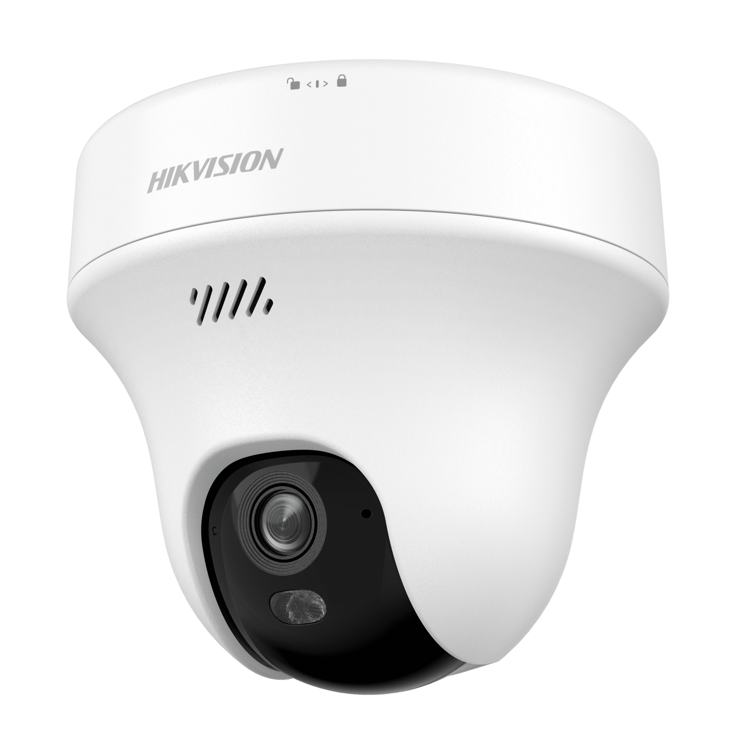Turret PT IP 3K Megapixel / Lente 2.8 mm / Dual Light (20 mts IR + 15 mts Luz Blanca) / Wi-Fi / IP54 / dWDR / H.265 / Audio Bidireccional (Micrófono y Bocina) / Micro SD