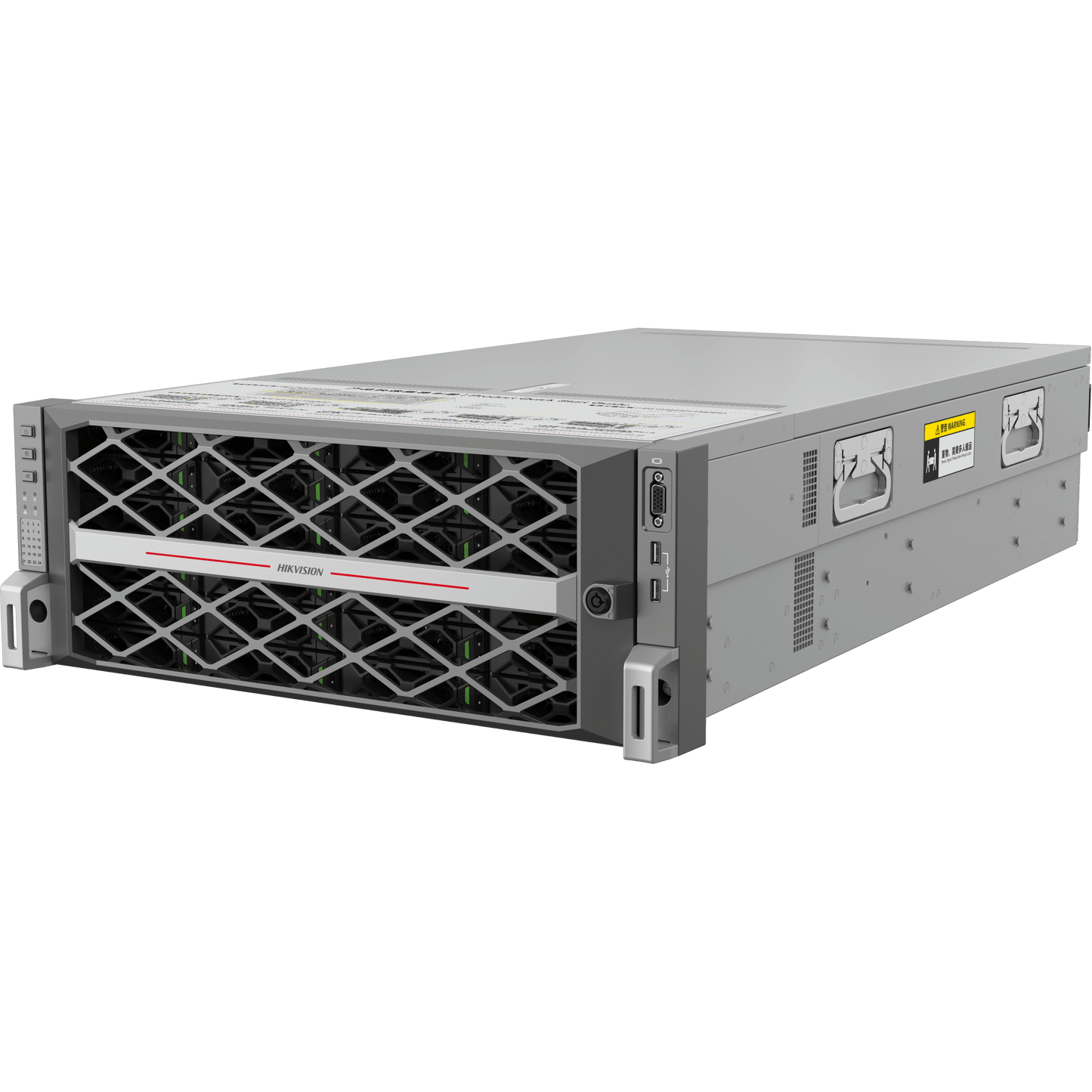 Almacenamiento de Red DS-A80624SI 24 Bahías / Controlador Único / 4 Puertos 2.5G Ethernet / Hasta 20 TB por HDD / RAID 0,1,5,6,10,50,VRAID 2.0 / 550W Redundante /