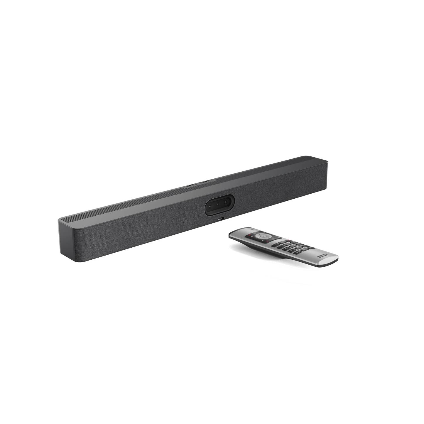 Barra de Videoconferencia Yealink A50 con IA y Control Remoto VCR11, Todo en Uno para Salas Medianas y Grandes con Seguimiento Automático del Hablante
