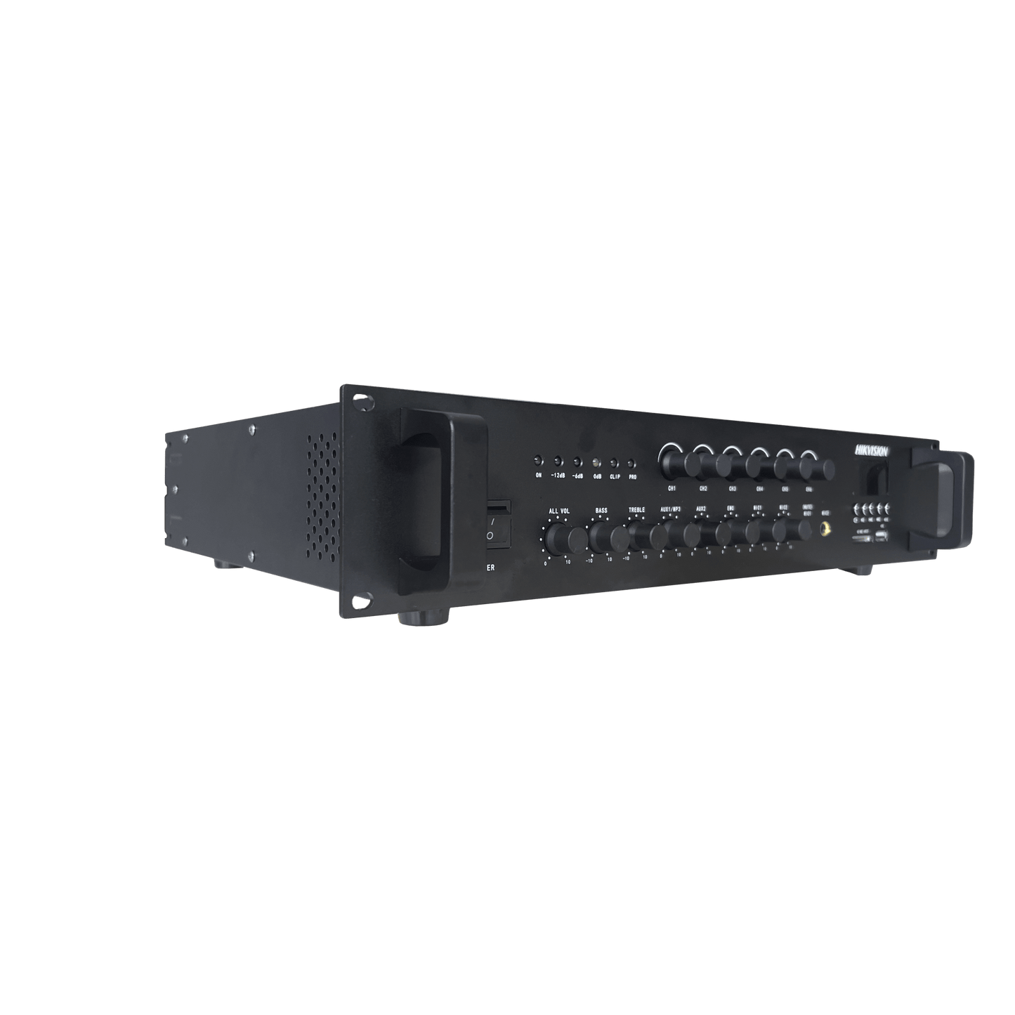 Amplificador | Bluetooth | 6 Canales | 240 W por canal | 1 Zona | 70/ 100V COM | Montaje en Rack | Musica Ambiental