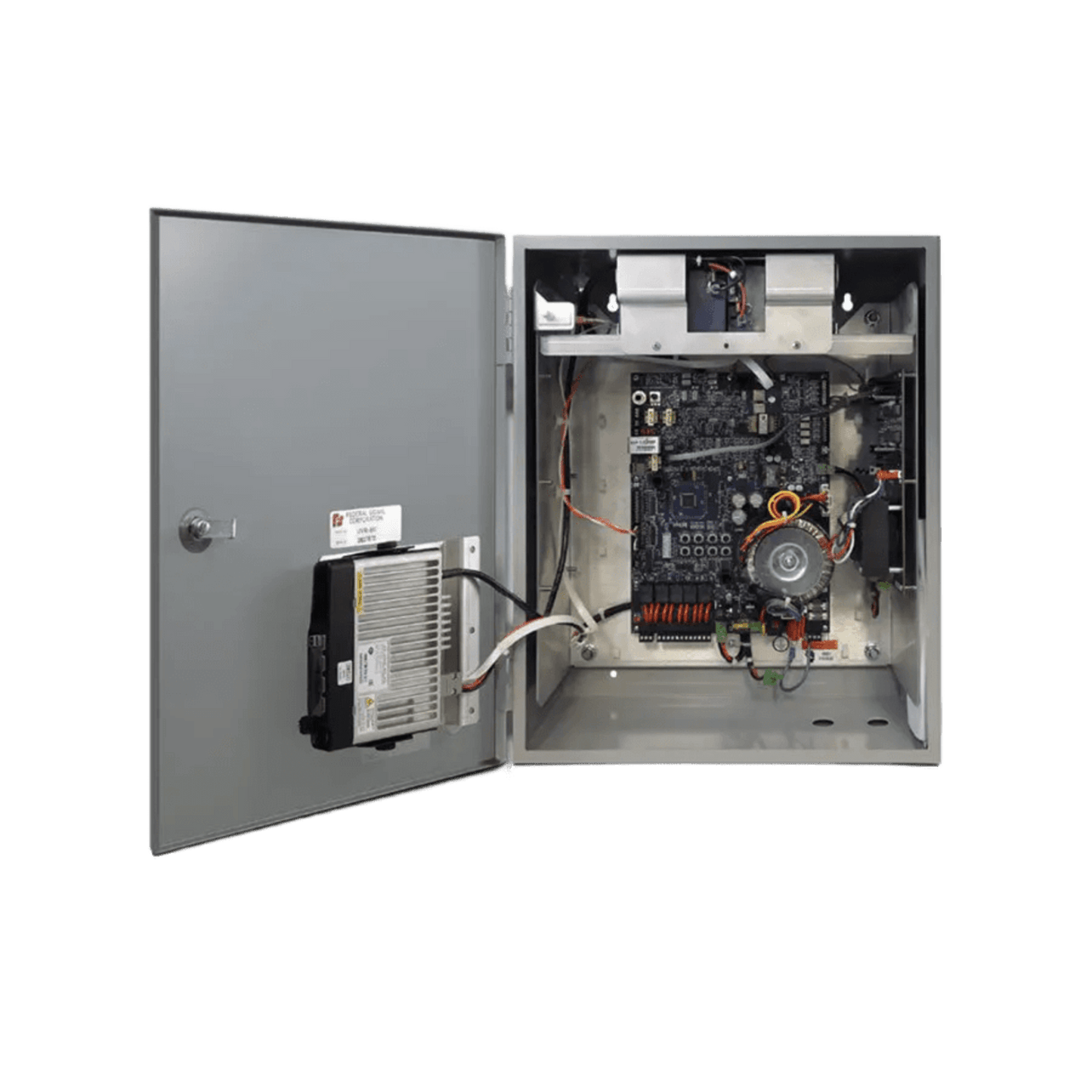 UltraVoice® UVRI-B: Controlador de 12 VCC con Autodiagnóstico y Amplificador Opcional de 100W