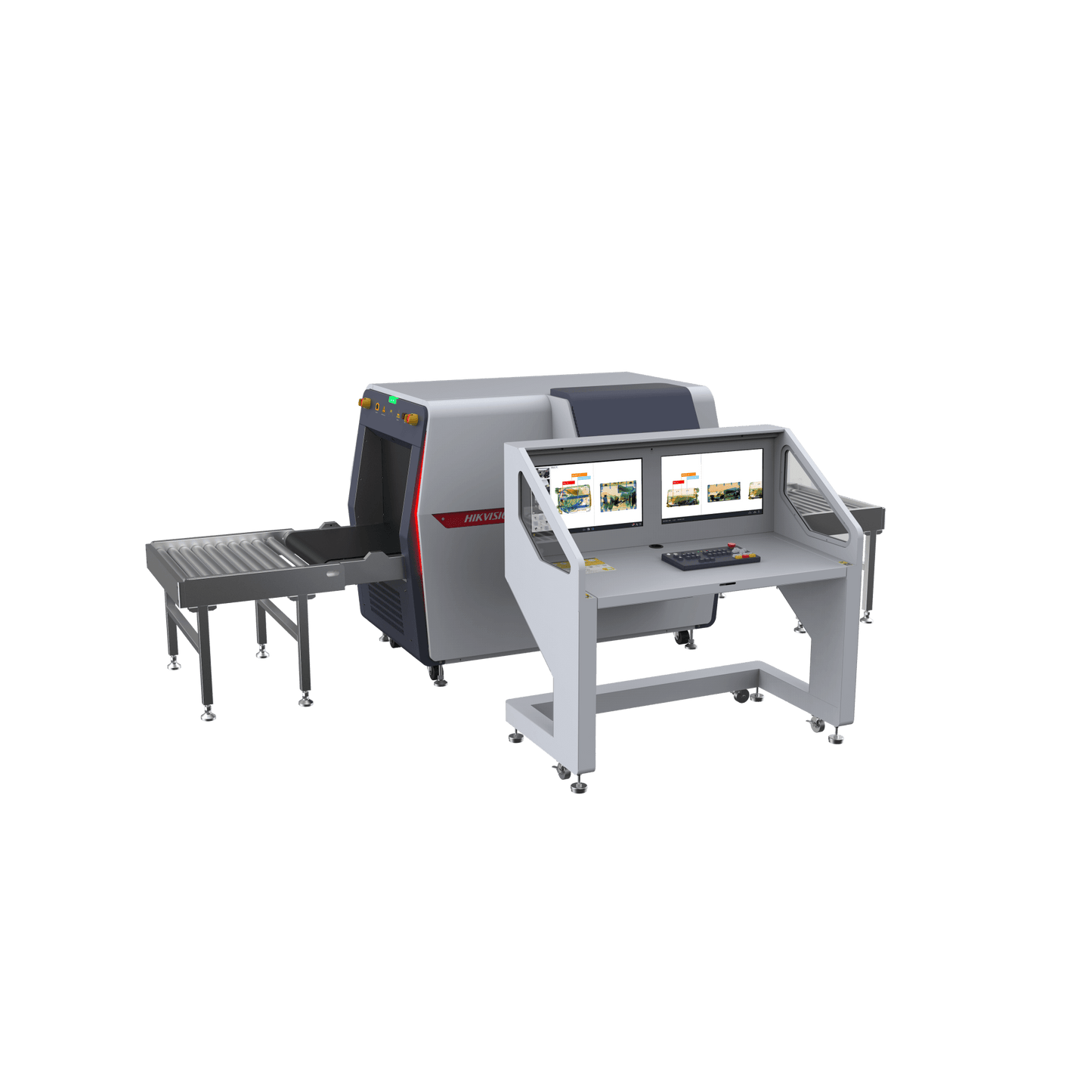 (Doble Generador) Máquina para Inspección por Rayos X de doble Generador con Algoritmo de Reconocimiento Inteligente para Equipaje de Mano / Túnel de 60 x 40 cms / 4 Cámaras Integradas de 2 Megapixel (Mas de 30 dias de Grabaci&