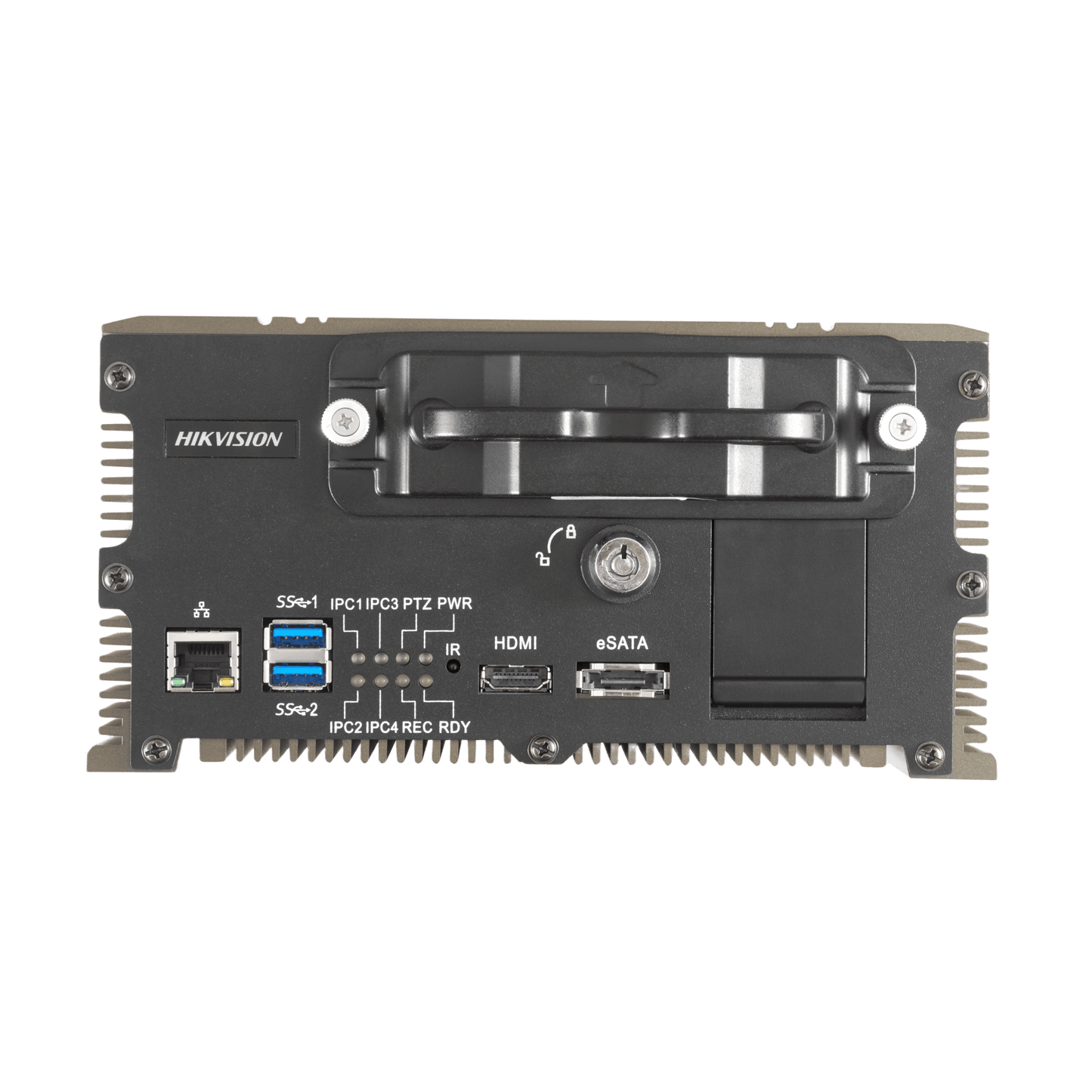 NVR Movil de 5 Canales de 2 Megapixel / 2 Bahías de Dsco Duro de 2 TB / Soporta GPS