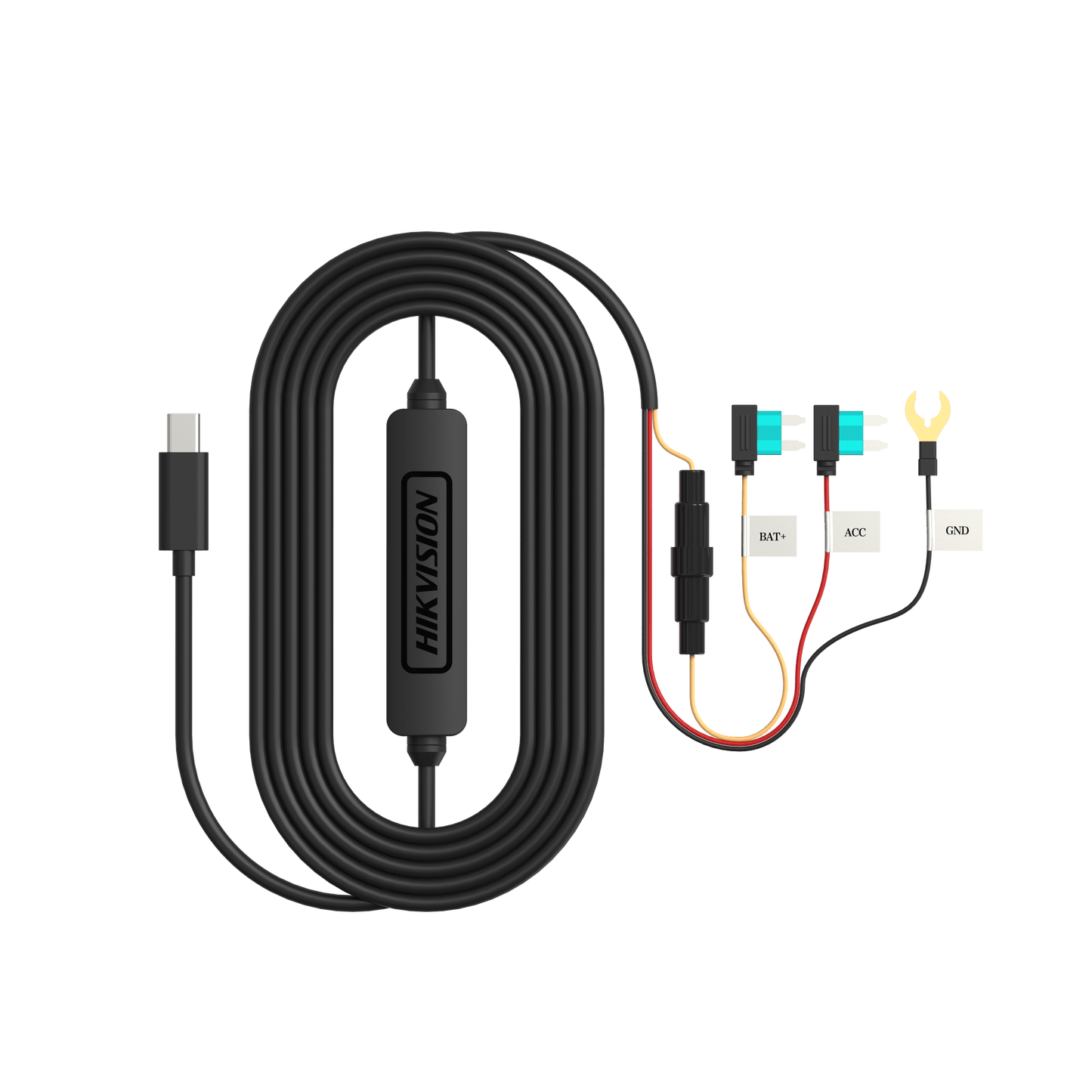 Adaptador para Alimentar Dahscam Directo de la Bateria del Automovil / Compatible con AE-DC2018-K2 / AE-DC4328-K5 / AE-DC2018-D1