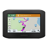 Navegador para Motocicleta Z?mo / Pantalla 4.3" Resistente / Ruteo Aventurero / Alertas para Motociclistas / Control de Música / Llamadas Manos Libres / Tráfico y Clima en Tiempo Real / Notificaciones Inteligentes / Compatible con Trip