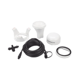 Antena Marina GPS 24xd / Conexión por medio de red NMEA 2000 / Peso 201 g / Cable 6 m / Rango de Temperatura -30 a 80 °C / Material Aleación de Plástico IPX7 / Alimentación 9-32 V CC / Precisión < 1 m CEP