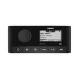Sistema de Audio Marino / Pantalla LCD 2.3" / Bluetooth y ANT / 180 W Pico / 22 W RMS x 4 / 2 Zonas Multi-Zone / IPX6 e IPX7 / Compatible con AM, FM, DAB+, AUX / Actualizaciones Inalámbricas