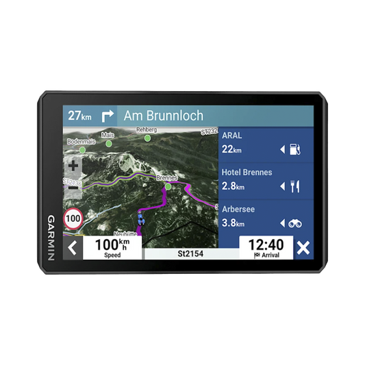 z?mo® XT2 el navegador por satélite para motocicleta de 6,0” / Pantalla Brillante 6" / Resistente IPX7 / Cambio de Mapa Sencillo / Garmin Adventurous Routing