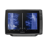 Pantalla ECHOMAP Ultra 2 de 122sv de 12" sin transductor, incluye sondas de exploración SIDEVÜ, CLEARVÜ Y CHIRP tradicional