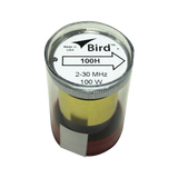 Elemento en Línea 7/8" de 100 Watt para Wattmetro BIRD 43 en el Rango de Frecuencia de 2-30 MHz.
