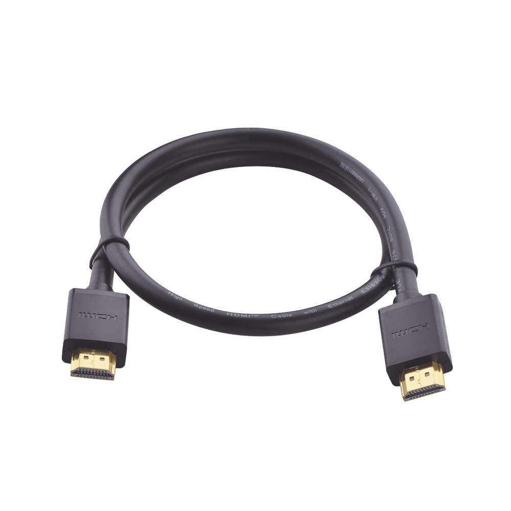 Cable HDMI 2.0 4K@60Hz | 1 Metro (3.28 Pies) | HDR | 3D | HEC (Canal Ethernet HDMI) | ARC (Canal de Retorno de Audio | Color Profundo de 48 Bits | Audio de 32 Canales | HDCP | Dolby True HD 7.1 | 18 Gbps | M�ltiple Blindaje | Calidad Premium.