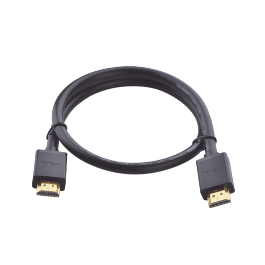 Cable HDMI 2.0 4K@60Hz | 1 Metro (3.28 Pies) | HDR | 3D | HEC (Canal Ethernet HDMI) | ARC (Canal de Retorno de Audio | Color Profundo de 48 Bits | Audio de 32 Canales | HDCP | Dolby True HD 7.1 | 18 Gbps | M�ltiple Blindaje | Calidad Premium.
