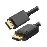 Cable DisplayPort 1.2 Macho a Macho | Longitud 1.50 m | Versión DP1.2 | Soporta 4K@60Hz; 2K@144Hz | Soporta 3D | Color profundo de 8 y 10 bits | Blindaje Interno Múltiple | Cobre Estañado 28AWG  | Botón de Liberación.