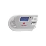 Detector Combo de Combinación de Gases Explosivos: Metano (GN), Propano (LP) y Monóxido de Carbono (CO), Con Pantalla Digital Retroiluminada, 120 Vca y Batería de Respaldo