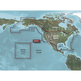 Mapa HXUS604X todas las costas de EE.UU y las costas del oeste de Canada.