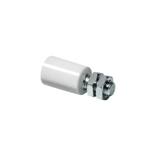 Rodillo de Nylon 40mm / Con Cuerpo de Acero Galvanizado Resistente a la Corrosión