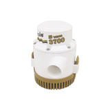 Bomba sumergible de achique serie gold de 3700 galones por hora a 12 Volts de corriente directa.