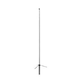 Antena base UHF, fibra de vidrio ajustable, rango de frecuencia 406 - 512 MHz