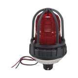 Luz estroboscópica para ubicaciónes peligrosas,  montaje tipo tubo, 12-24 VCD, color Rojo