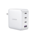 Cargador de 100W serie Nexode | 3 USB-C + 1 USB-A de Carga Rápida | Tecnología GaN II | PD 3.0 | QC4.0 | Chip de Última Generación | Carga Inteligente | Distribución Inteligente de Energía | Color Blanco