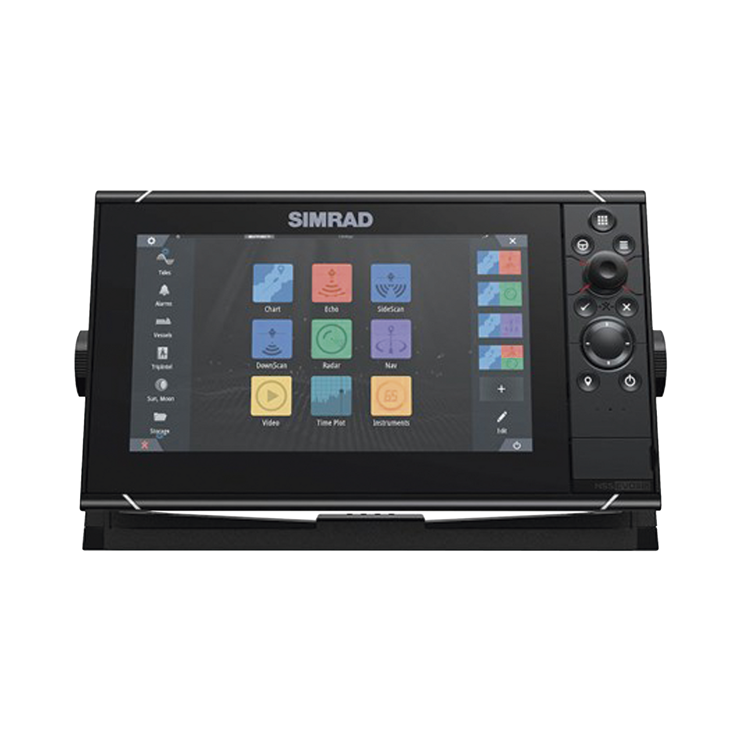 Plotter de Navegación Multifunción NSS16 evo3S, Pantalla Táctil, Cartografía Digital, Ecosonda, Radar, Piloto Automático, Dual Card Reader, Control por Panel Táctil y Teclas Físicas