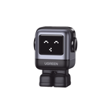 Cargador Mini GaNRobot 30W serie UNO | 1 USB-C de Carga Rápida | Tecnología GaN II | Multiprotocolo PD/QC/SCP/FCA | Carga Inteligente | Pantalla LED | Zapato Magnético Extraíble | Thermal Guard | Color Negro.